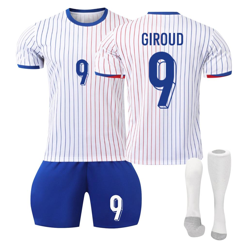2425 Away Jerseys Conjunto de uniforme de equipe esportiva Conjunto de terno de treinamento de futebol