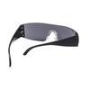 Punk One Piece Sunglasses Goggle Rimless  Oversized Sports Sun Glasses Shades Eyewear Uv Female Wrap Around Goggles