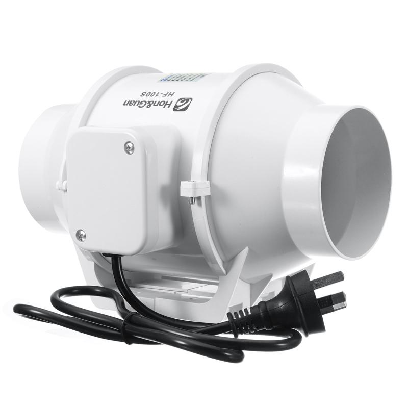 4'' 6'' 8'' Vent Inline Ventilation Tube Duct Fan Air Blower Double Speed Controller Pipe Exhaust Fan Booster Turbo Fan 220V
