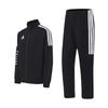 Boxing 3-Stripes Classic Retro Straight Leg Long Pants Stand Collar Jacket Cotton Two-Piece Casual Sports Suit Unisex Suit CLTR02NHJB+TR411TK