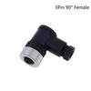 1Pc M12 Sensor Connector 3/4/5 Pin Male/Female Straight/Right Angle Plug