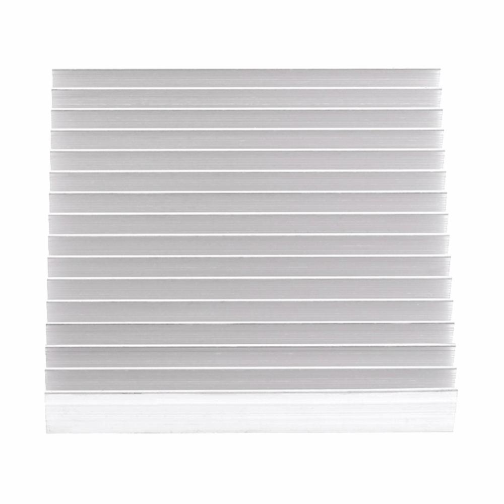 Heat Sink 100*100*18mm Heatsink Aluminum Good Thermal Conductivity LED Heat Sink with 16 Fins Cooling Fin Semiconductor Devices