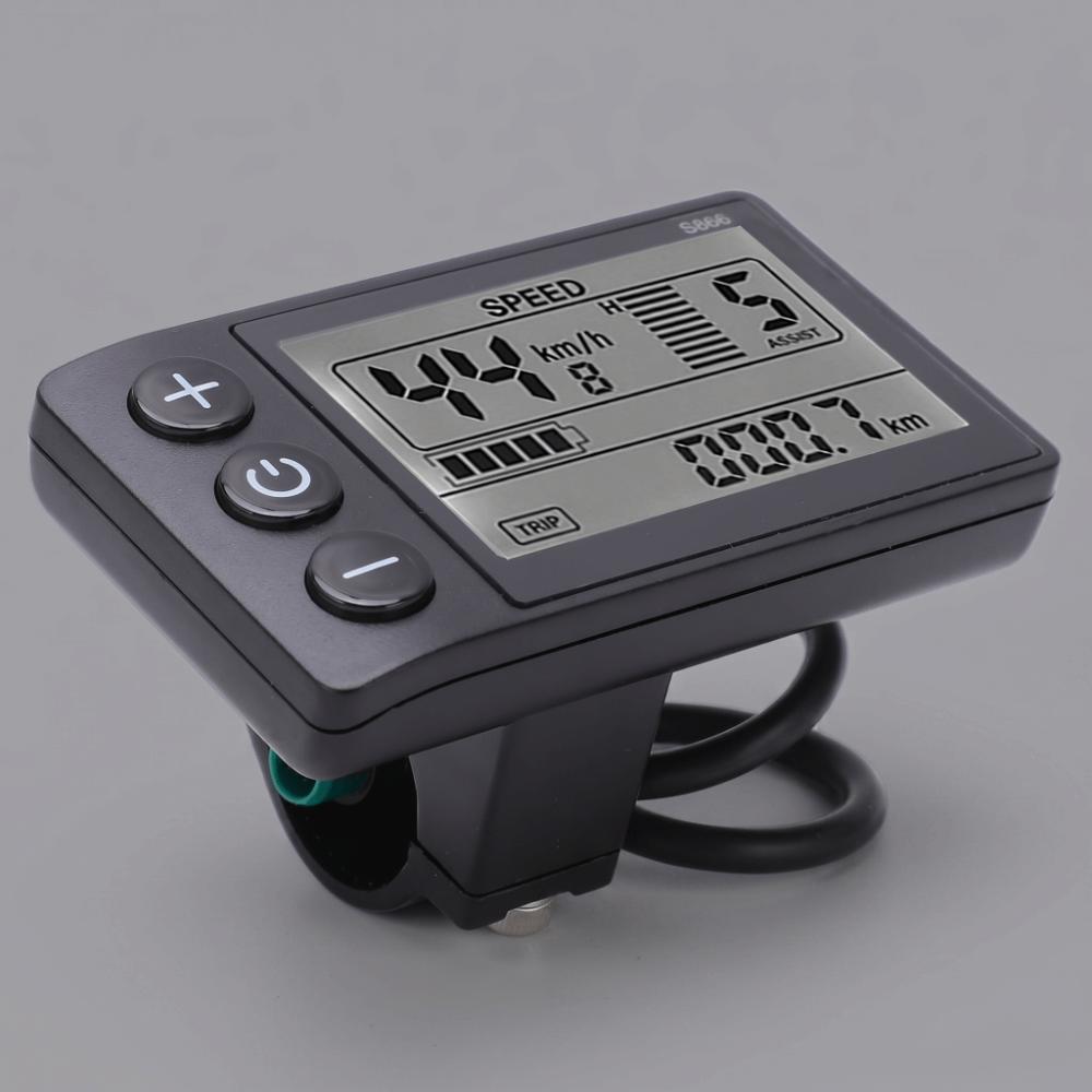 Großer Bildschirm Elektrisches Fahrrad Bedienfeld Elektrisches Fahrrad LCD Display Elektrofahrrad