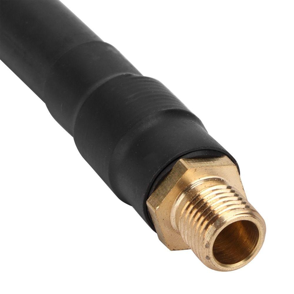 Black Color Air Pump Tube Copper Rubber Inflator Hose Adapter for Xiaomi Electric Inflator