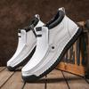 38-48 Herren Retro Freizeitschuhe, Große Größen Handgemachte Echte Leder Freizeitstiefel Knöchelhohe Stiefel