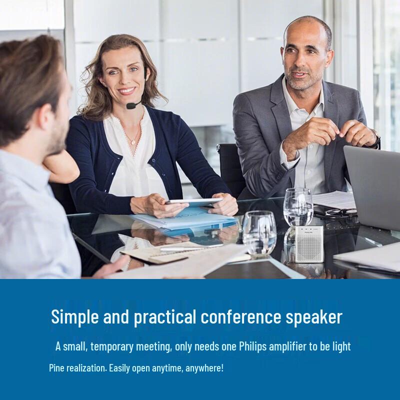 Philips SBM220 Portable Wireless Voice Amplifier with Bluetooth CN plug (adapter included) (CN version)
