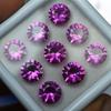 Exquisite Pink Ruby Loose Gemstone Natural and Radiant 9 Pcs CERTIFIED Round Cut
