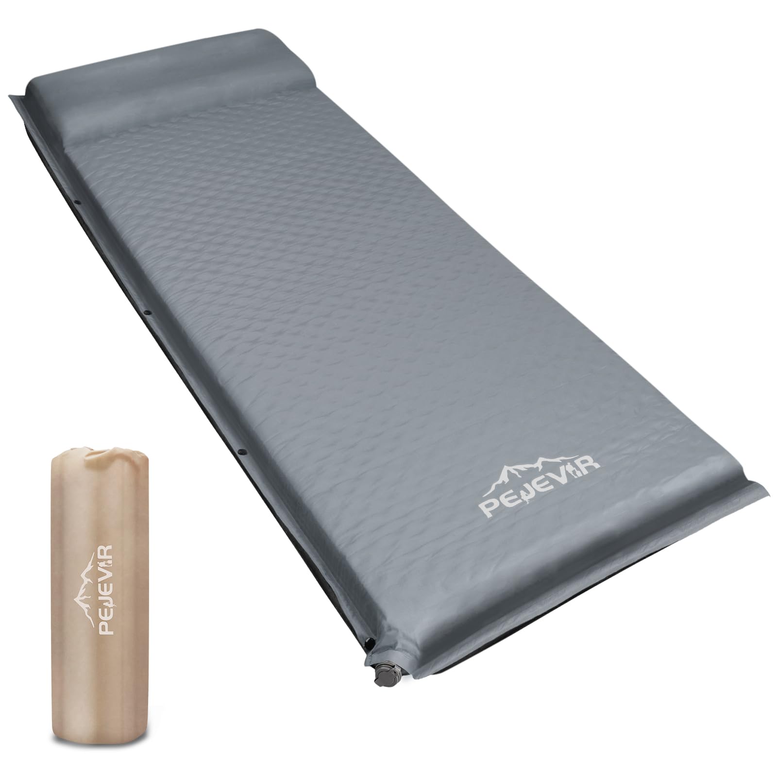 

Pejevir Кемпинговый Складной Надувной Матрас со Встроенным Спальным Ковриком для Автоматически Надувается за 30 Бесконечно Надувной Для Катастрофы Легко Для Отдыха на Природе