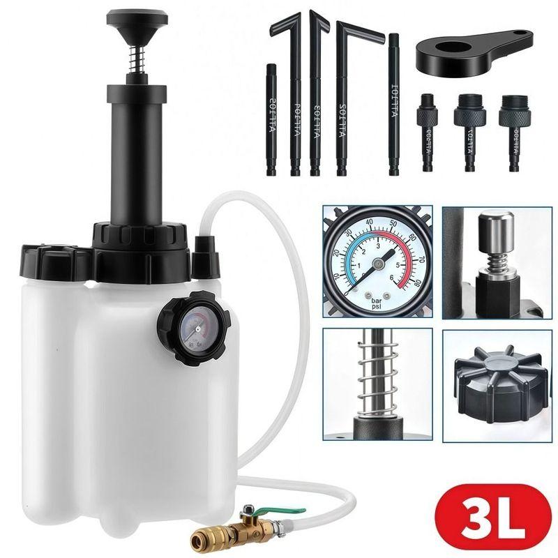 Mit Adaptern 3L Manuelles Schaltgetriebeölpumpe Zeit sparen Druckpumpen Getriebeöl Füllwerkzeug Professionell