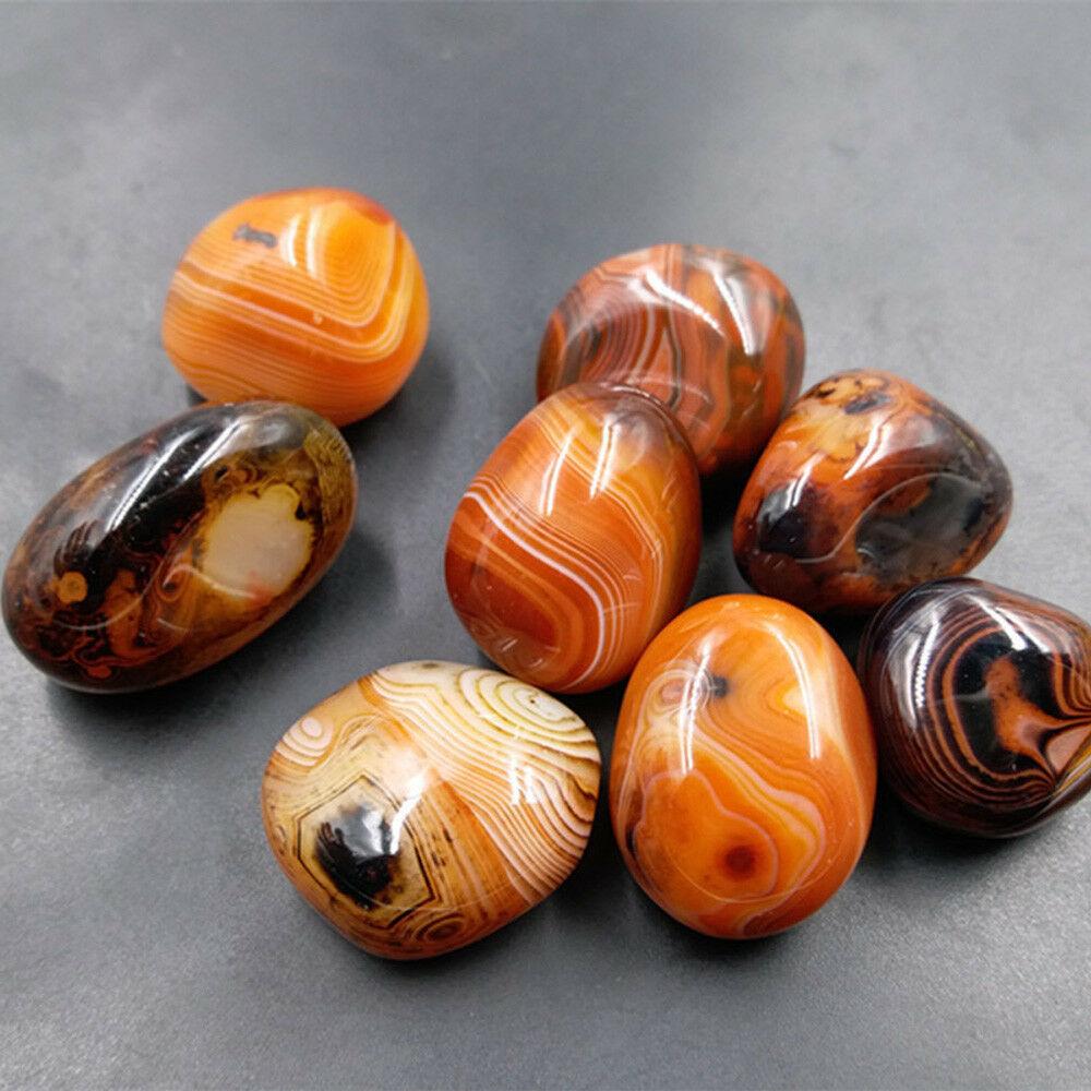Natural Smooth Agate Stone Healing Crystal Geode Mineral Specimen Madagascar Craft Decor Quartz Aquarium Stone