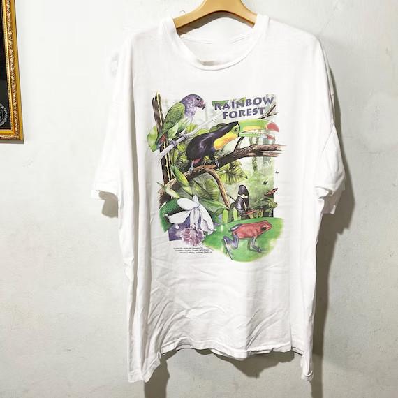 Vintage Rainforest Band T-Shirt Size S to 5XL-NZ052 FREE SHIPPING Unisex T-Shirt L