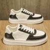 Fashion Spring Autumn Fashion Men's Casual Shoes Mens Breathable Leather Sneakers Thick Sole Lightweight Shoe Male Platform Skate Shoes