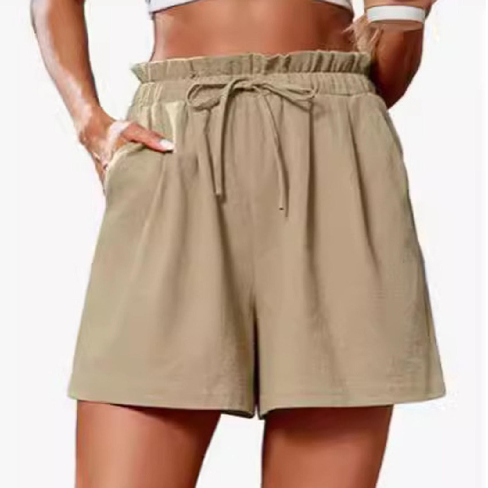 Женские повседневные свободные пляжные брюки — фото 8