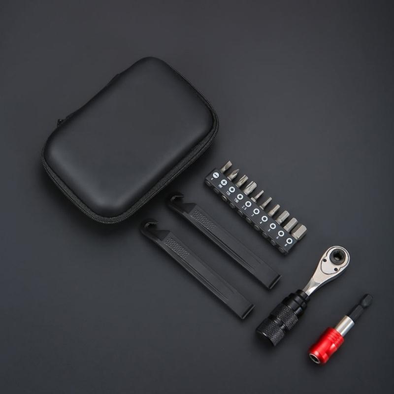 1 Satz Professionelles Fahrradreparaturwerkzeug Radreparaturwerkzeug Ratschen Schraubenschlüssel für Outdoor-Radausflüge