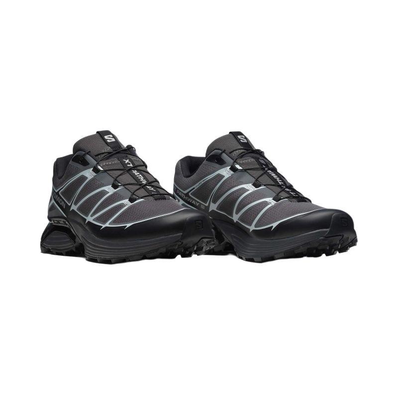 SALOMON נעלי ריצת שטח קלות XT עמידות לשחיקה, נעלי ריצת מרתון יומיומיות, נעלי סניקרס יוניסקס אפור שחור 478080
