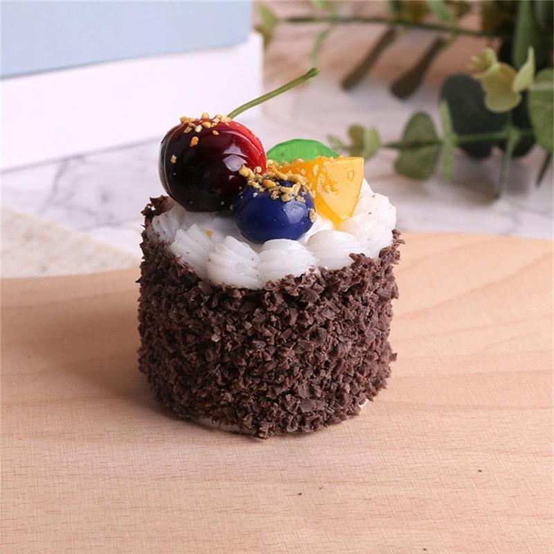Artificial Cake Model Photography Props for Display, Simulation Cake Dessert Model Photography Props for Home Decoration