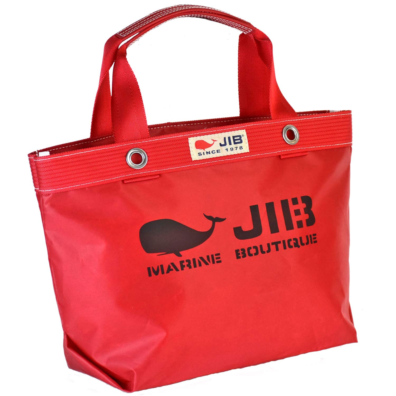 

Open D Tote Bag with Inner Zip S TDFS [Jib] (Red)