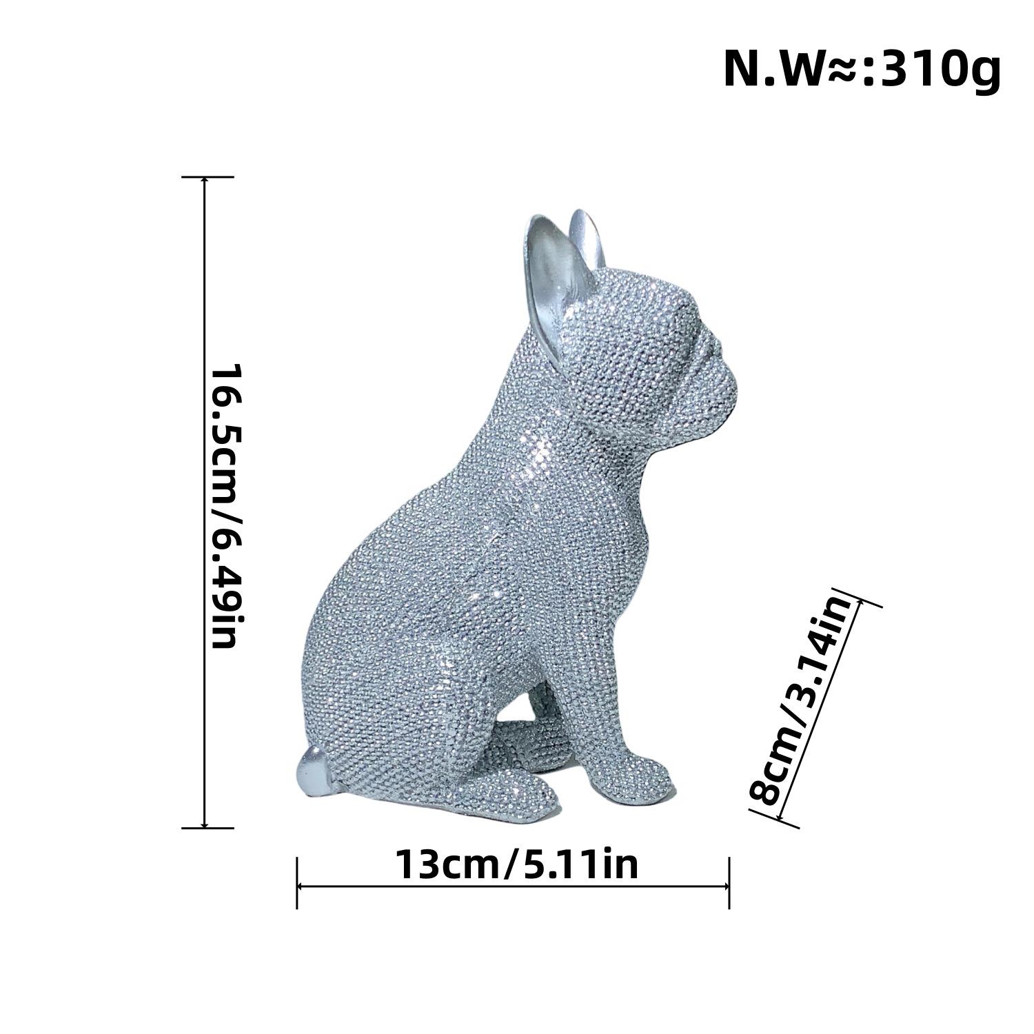 

Новые продукты Лабрадор Креативные украшения для гостиной Настольные украшения для дома Изделия из смолы Подарок на новоселье