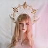 Angel Halos Crowns Marys Goddesses Headband Golden Tiaras Lolitas Crowns Wedding Cosplay Halloween Headdress Headpiece