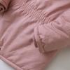 Girls Cotton-padded Coats Velvet and Thickened Winter Outerwear Fashion Hoodie Jacket Children Clothing