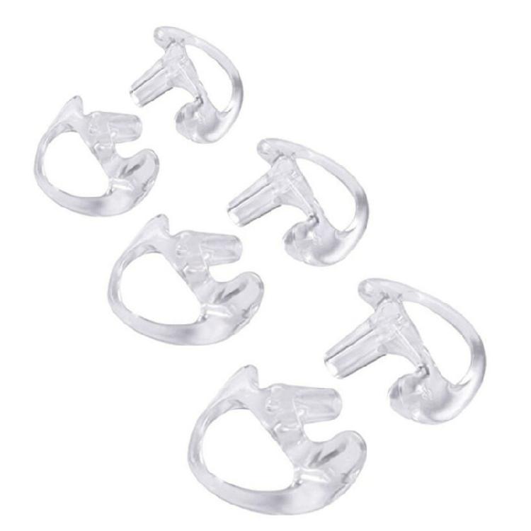 Replacement Earmold Earbud for Two Way Radio Acoustic Coil Tube Earpiece