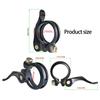 Quick Release Bicycles Seatpost Clamp Aluminum Alloy 34.9mm Seat Tube Clamp Road Bike Seat Tube Clip Easy to Install