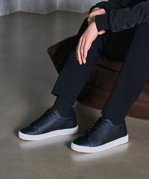 [OKEYPLACE] 5.5cm Hidden Heel Basic Sneakers Black OKPL-55SN102
