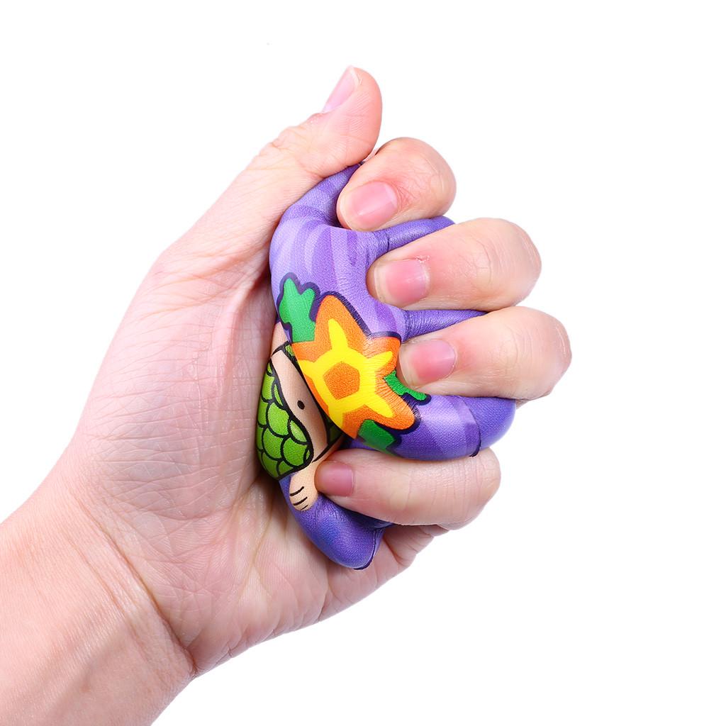 (H0915)Cute Mermaid Scented Super Slow Rising Kids Toy Stress Reliever Toy Squeeze Toy