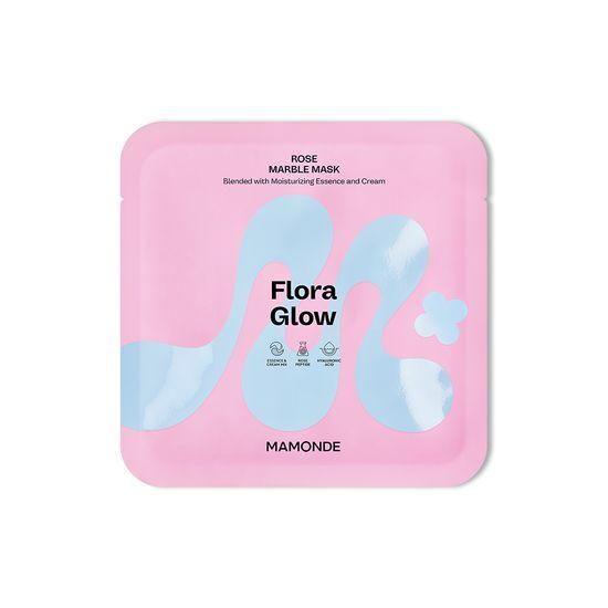 Hydrogel Mask Mamonde Flora Glow Rose Marble Pack 1 Sheet