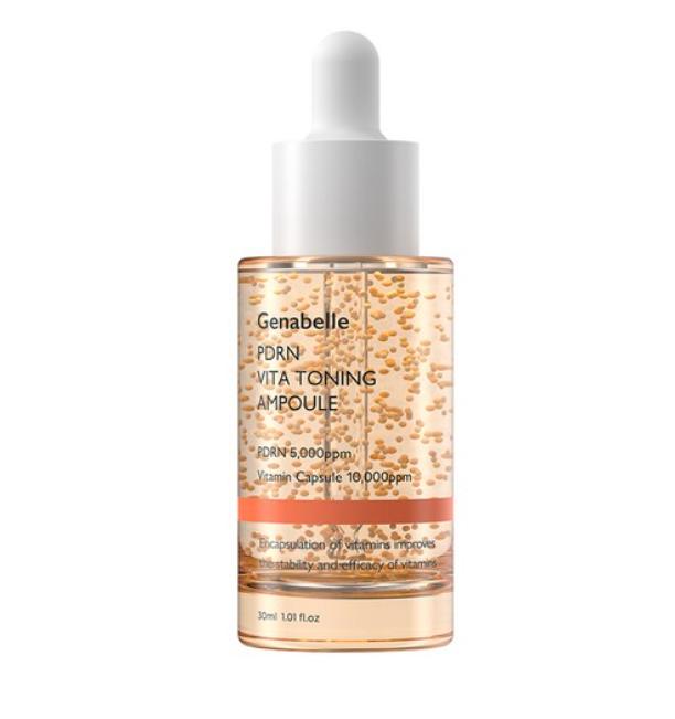 ZENAVEL PDRN Salmon Vita Toning Ampoule 30ml – Brightening, Hydrating, Skin Revitalizing