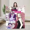 Nana Anime Blankets  Flannel Funny Soft Throw Blankets for Chair Covering Sofa Autumn/Winter
