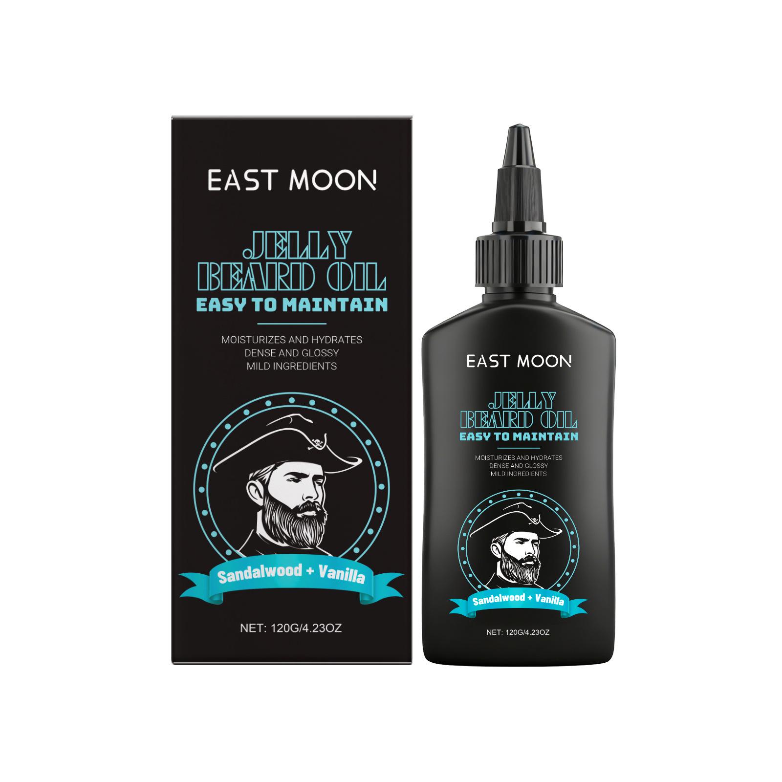 EAST MOON Гель для объема бороды мужской – Легкий и бережный уход