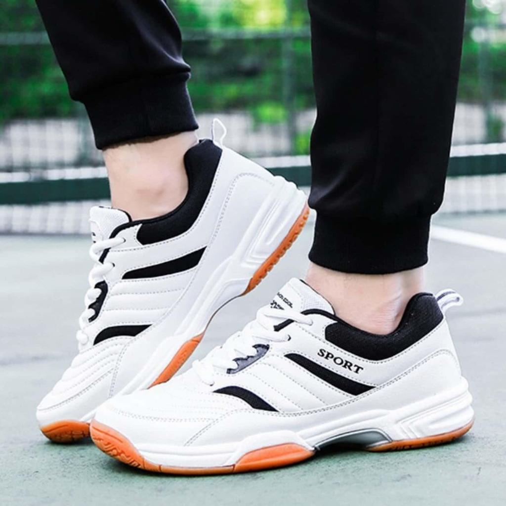 Table Tennis Ultra Badminton Volleyball Sneakers [mayigou] Shoes, Leather, Lightweight, Shoes, Unisex, Shoes, Anti-Slip, Breathable,