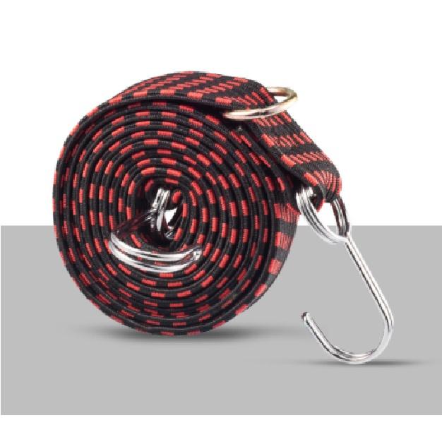 Electric Bike Tying Rope Elastics Rubber Luggage Cord Hooks Bikes Tie Bicycle Luggage Roof Rack Strap Fixed Bicycle