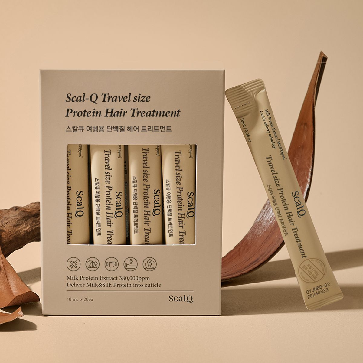 Travel-size Protein Hair Treatment 10ml (20 sachets)