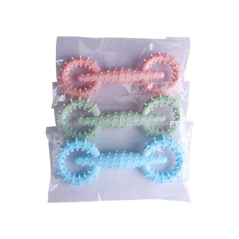 Durable Tpr Pet Chewing Ring Toy For Small And Medium Dogs