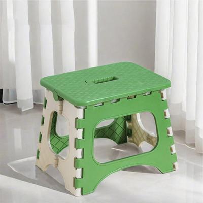 Faltbarer Outdoor-Hocker mit Griff Tragbar Leicht Schwerlast Camping Jagd Picknick Angeln Mini Klapptritt Hocker Stuhl Sitz