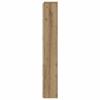 Headboard Cabinet with LED Artisan Oak 140 x 16.5 x 103.5 cm