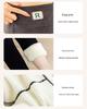 Women's High Waist Fleece-Lined Ribbed Leggings - Warm, Comfortable, Cotton, for Autumn and Winter Wear, Nine-Point Length.