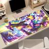 Ppokemon Toxtricity Anime Mouse Pad Colorful Gamer Cabinet Mousepad Keyboard Rug Laptop Gaming Pc Accessories Rubber Desk Mat