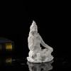 Piaskowiec Statua Sziwy Figurka Jogi Zen Medytacja Budda Dekoracja Indie Religia Feng Shui Rzemiosło Dekoracja Domu Akcesoria