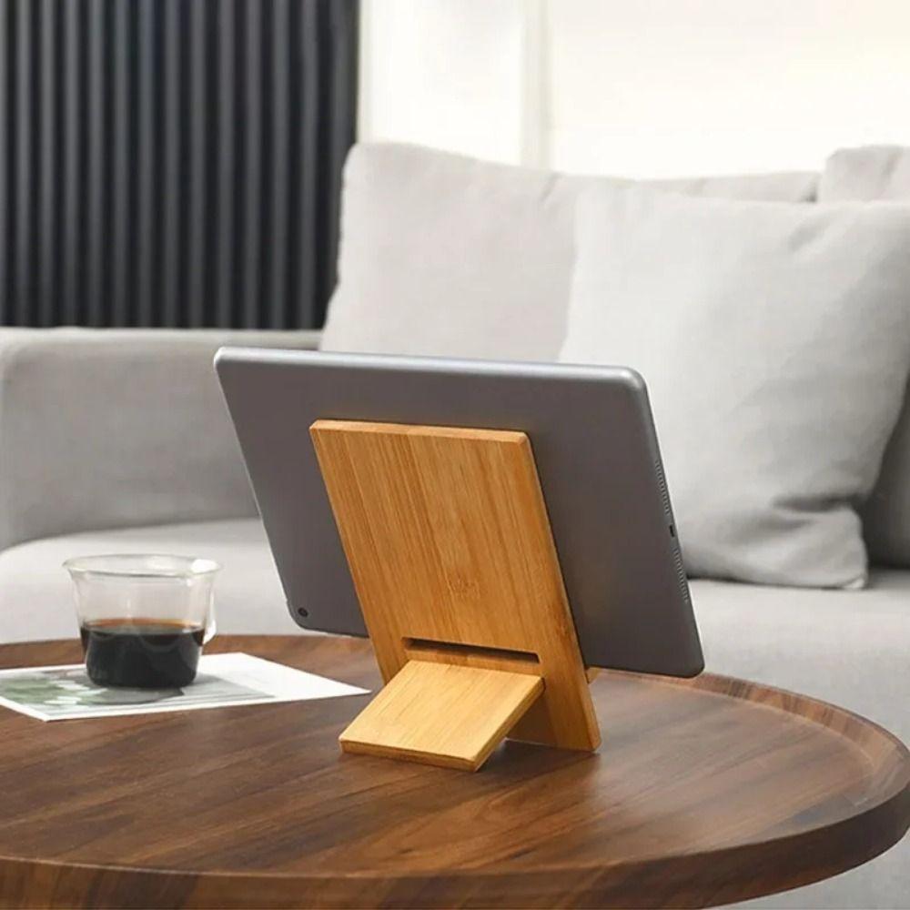 Massivholz Holz Handy Ständer Multifunktionaler Handy Halter Nachttisch Gebrauch