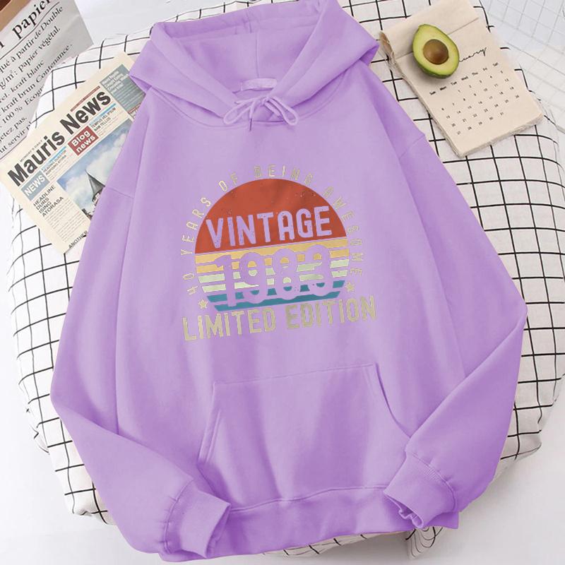 (Unisex Hoodie)New Made In 1973 50 Years Of Perfection Print Hoodies Women Spring Autumn Fashion Pullovers
