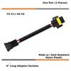 H11 H8 H9 Extension Wiring Harness Sockets Wire For Headlights or Fog Lights