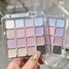 16Color Eye Shadow Plate Eyeshadow Girl Beginner Makeup Tray Sculpture Highlight Cosmetic For Girls Accessories Cosmetic