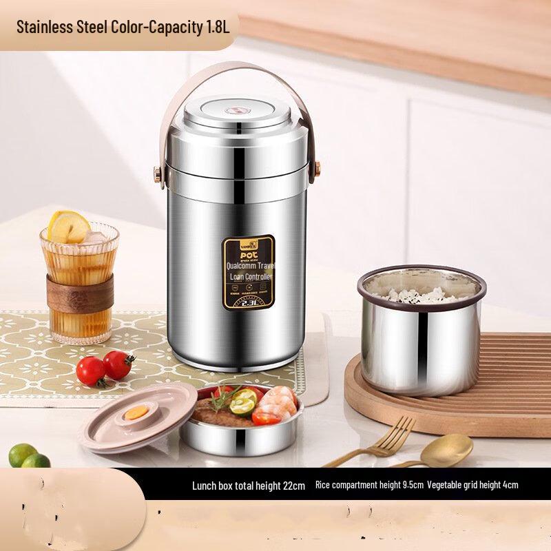 TJN 1.8L Stainless Steel Insulated Food Jar