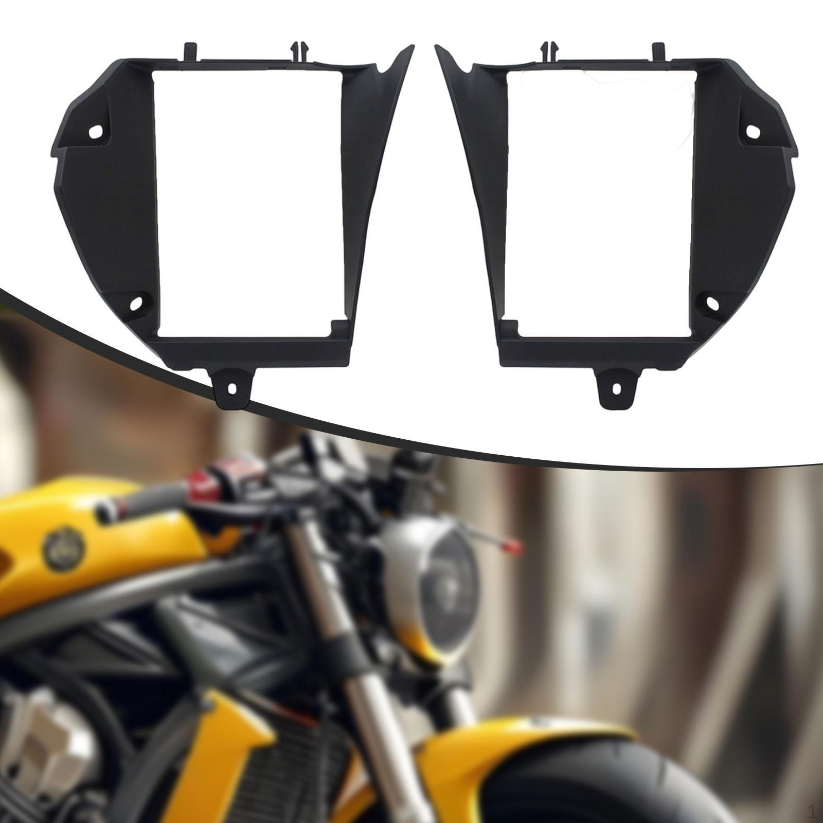 

2x Motorcycle Air Duct Trim Accessories Easy Installation Premium for R1250GS Replaces