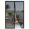 Heavy-Duty Magnetic Screen Door - Self-Sealing, Hands-Free Mesh for Insect Protection, Easy Installation with Magnetic Strips