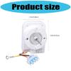 Quiet Refrigerator Fan Assembly for WR60X31522 WR60X28783 Precisions Cooling Component Freezer Condenser Motor
