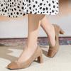 Mode 2025 Mode Damen Schuhe Flach Damen High Heels Neu Leopardenmuster Büro und Karriere Heißer Verkauf Bestseller Heels DamenZapatos